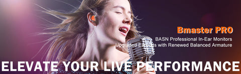 basn in ear monitor headphone for musician singer drummer shure iem westone earphone KZ in ear sennheiser custom in ear factory and manufacturer