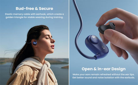 BASN AirS1 Open Ear Bluetooth 5.3 Air Conduction Headphones basn in ear monitor headphone for musician singer drummer shure iem westone earphone KZ in ear sennheiser custom in ear factory and manufacturer OEM ODM supplier and agent