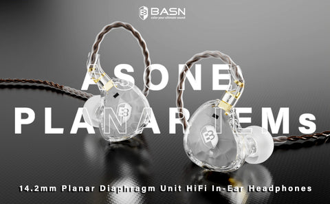 BASN ASONE in-Ear Monitors Earphone for musicians singers drummers
