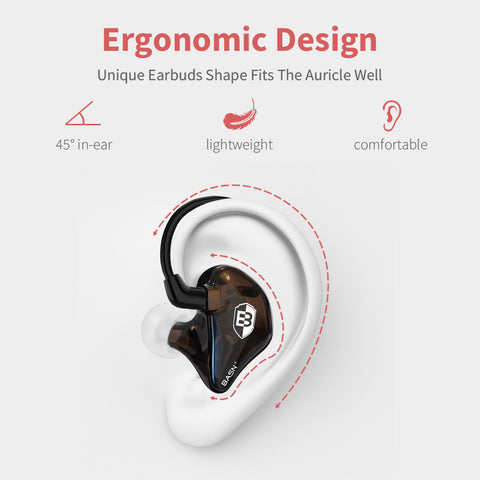 basn in ear monitor headphone for musician singer drummer shure iem westone earphone KZ in ear sennheiser custom in ear factory and manufacturer OEM ODM supplier and agent