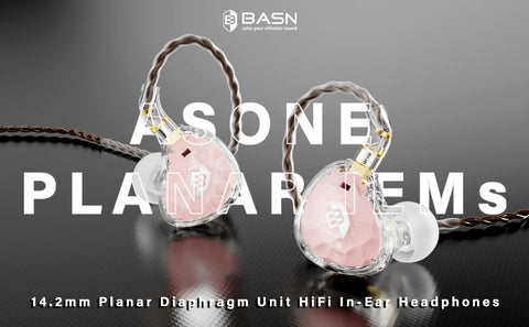 BASN ASONE in-Ear Monitors Earphone for musicians singers drummers