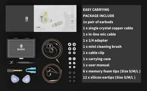 basn in ear monitor headphone for musician singer drummer shure iem westone earphone KZ in ear sennheiser custom in ear factory and manufacturer