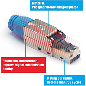 Cat8 Network Plug