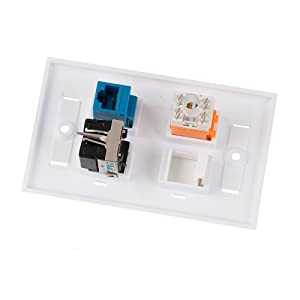 Blank Keystone Jack Inserts