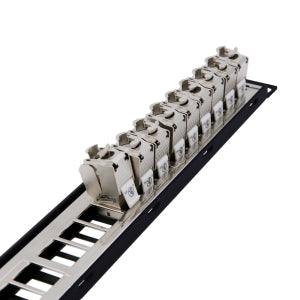 RJ45 Cat6A Shielded Metal Keystone Jacks