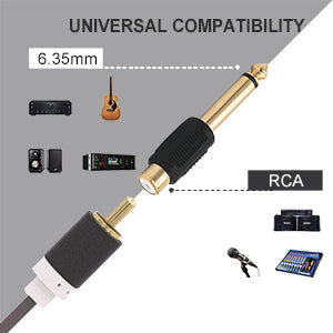 Plug Male to RCA Female Audio Adapter