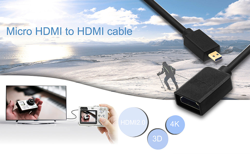 HDMI Male to HDMI Female Converter Adapter