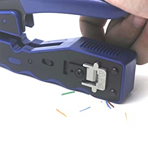 RJ45 Pass Through Ethernet Connector