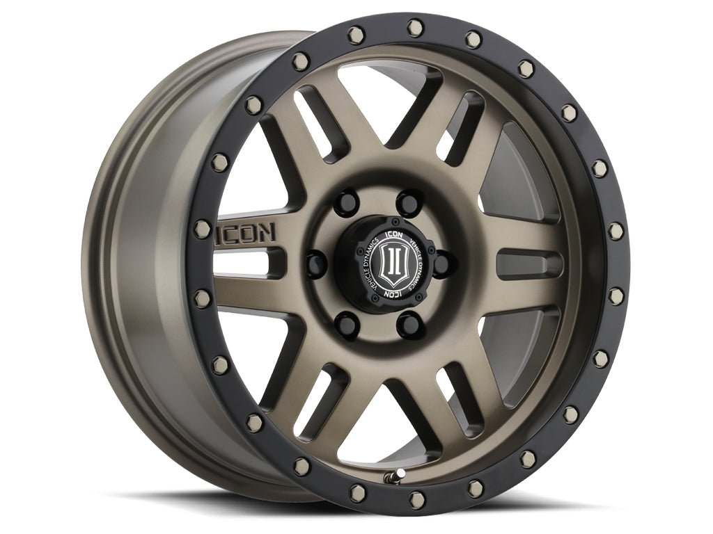 Icon Alloys - Six Speed - Bronze - 17 X 8.5