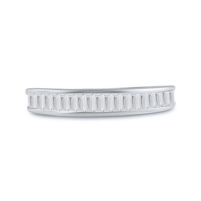 Baguette Diamond Wedding Band 1/2 Cttw