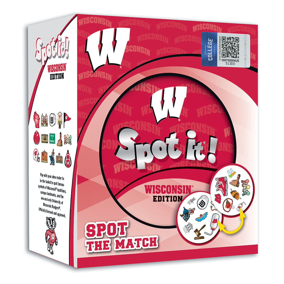 Wisconsin Badgers Spot It Game