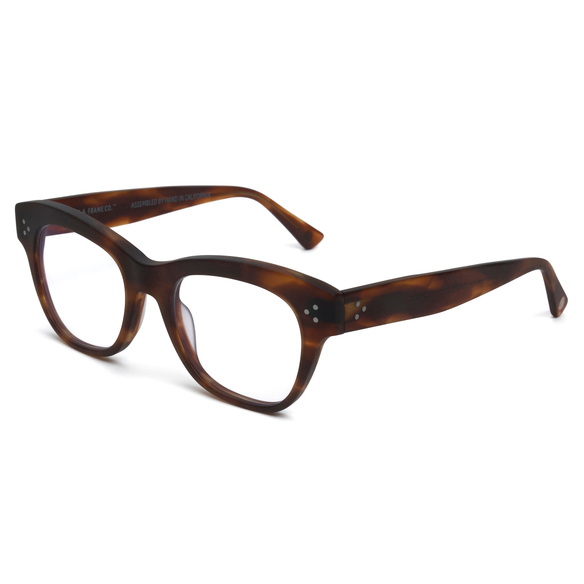 L&F &9 | Progressive Prescription Eyeglasses | Matte Sandalwood