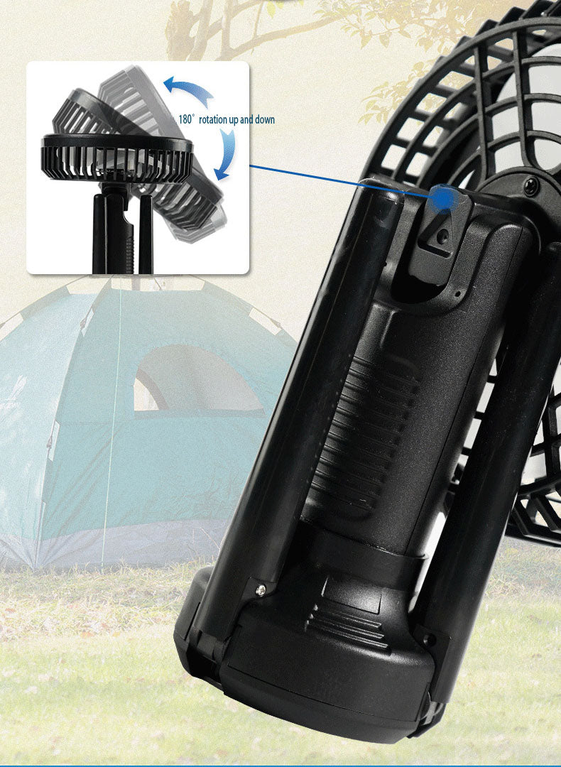 best camping fan with led light
