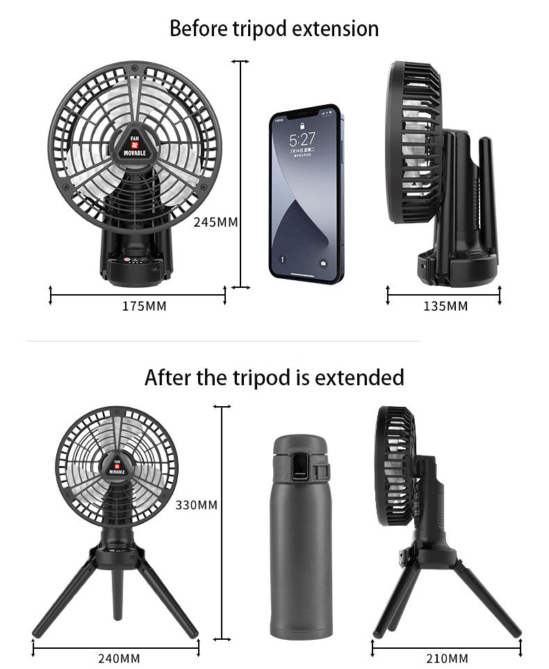 best outdoor camping fan for tent office