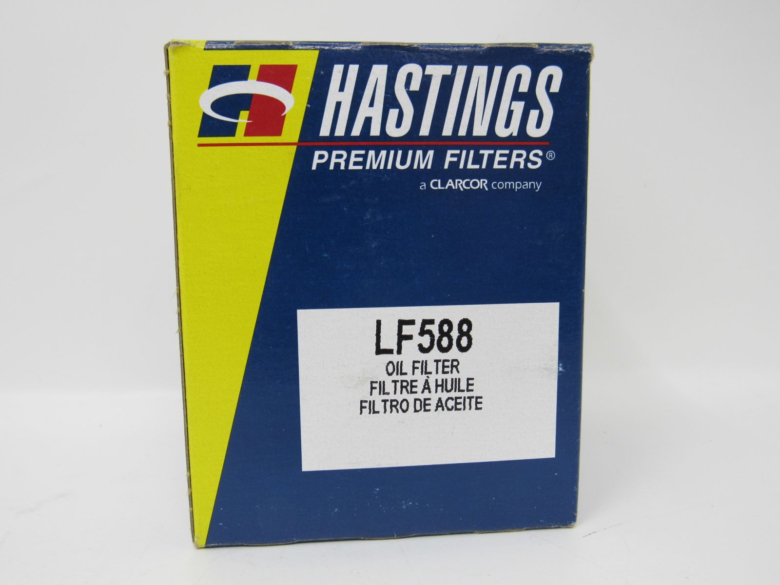 Hastings Premium Filters Motorcycle Engine Oil Filter Spin On LF588 -- New
