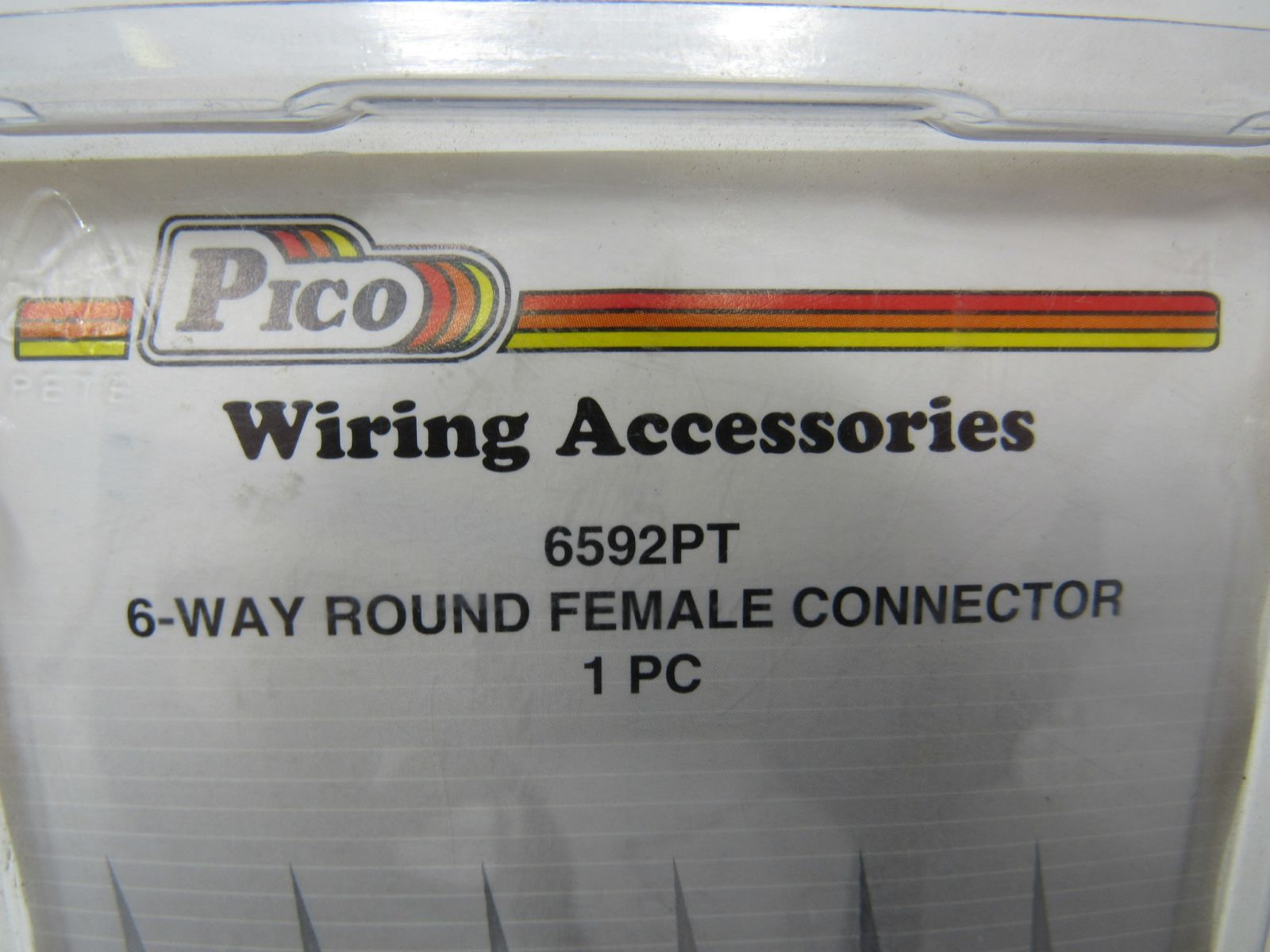 Pico 6 Way Round Female Connector 6592PT -- New