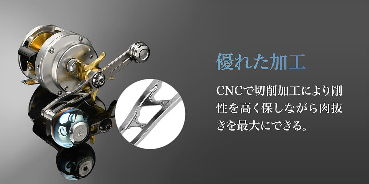 ゴメクサス ベイトリールハンドル　SBW-TA41
