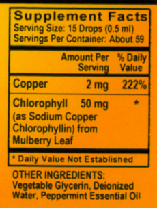 Chlorophyll Formula, oz