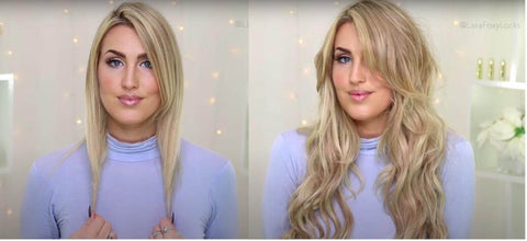 pre-bonded human hair extensions