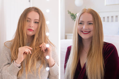 runature seamless tape in human hair extensions