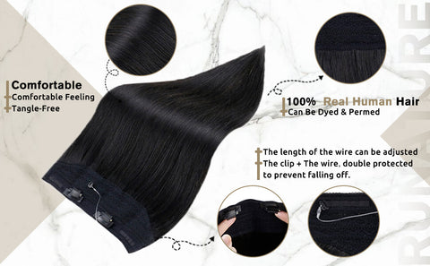 wire hair extensions
