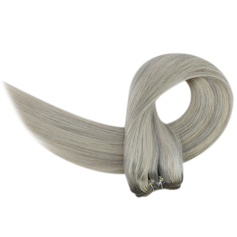 virgin human hair weft