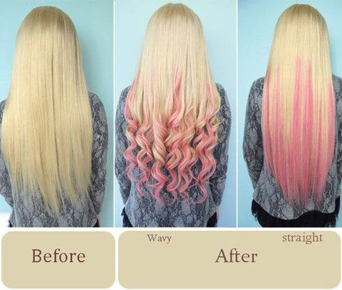lilac human hair extensions