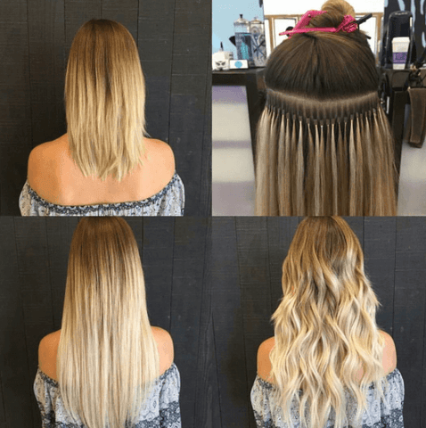 itip human hair extensions for women