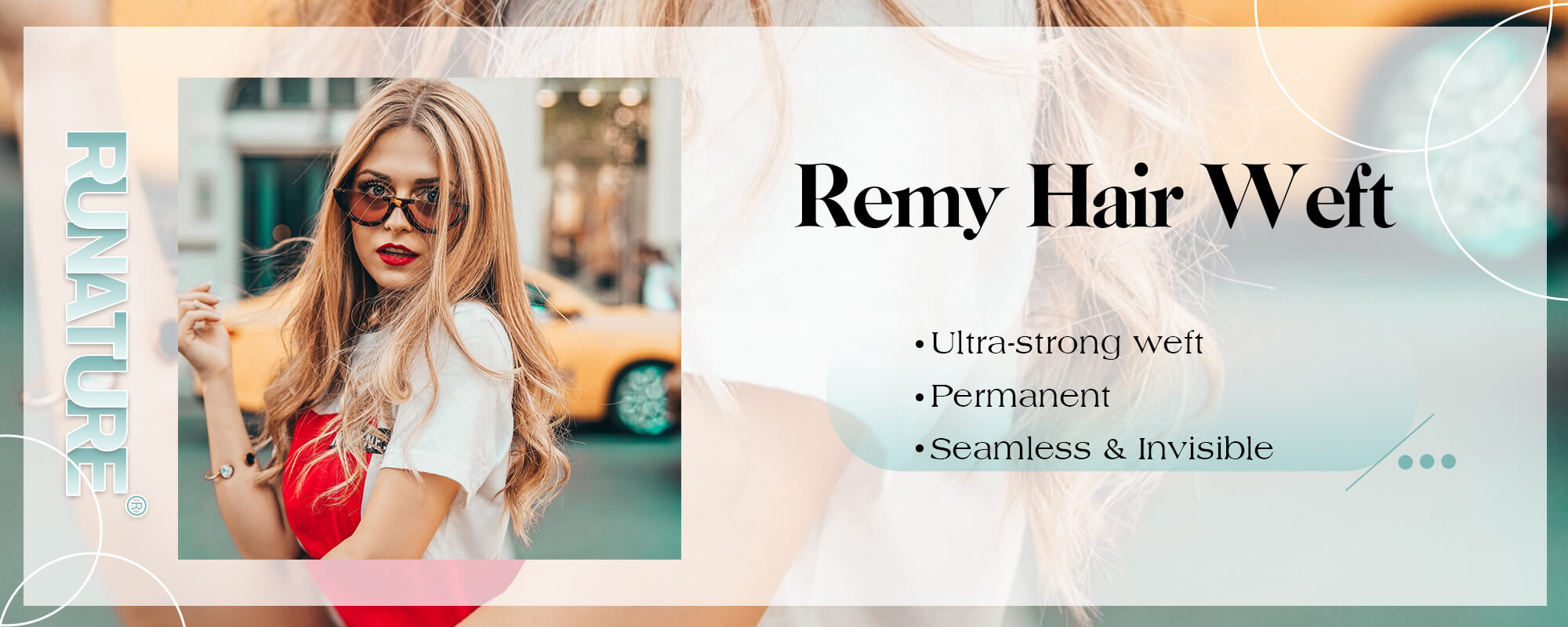 Weft Hair Bundles Remy Human Hair Full Head – RUNATURE