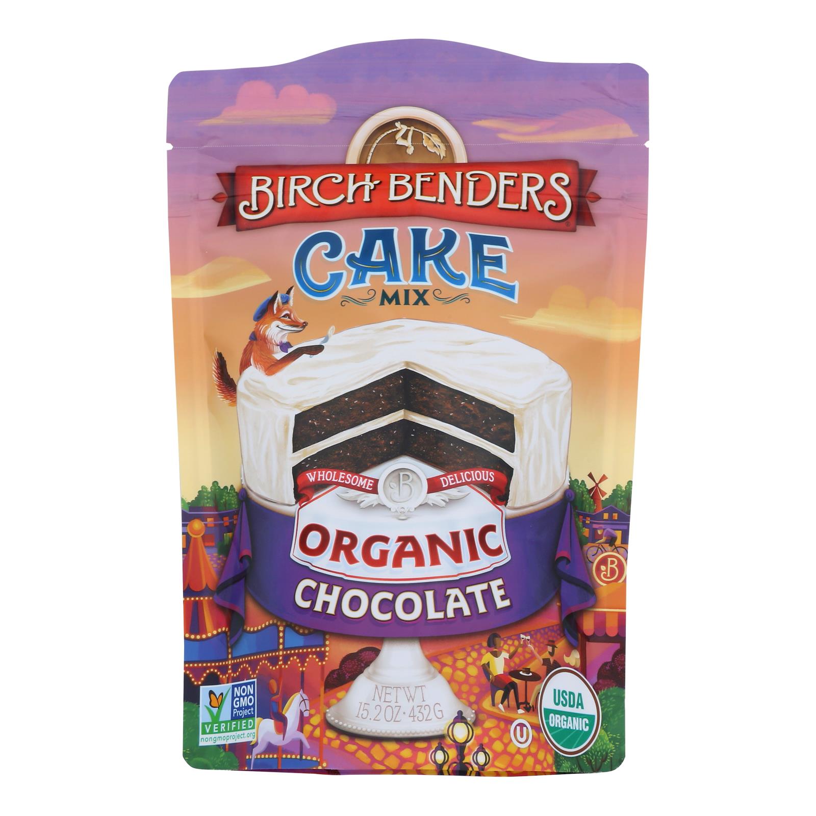 Birch Benders - Cake Mix Chocolate - Case Of 6-15.2 Oz