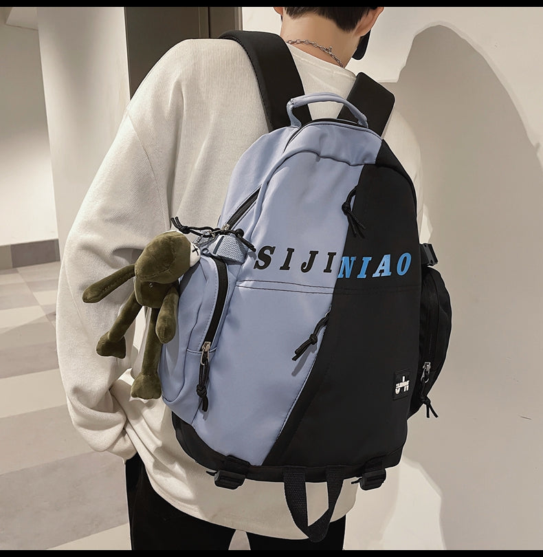 Gothslove Cool Backpacks Waterproof Nylon Backpacks For Women High School Backpack Cool Black Backpack Travel Backpack For Men