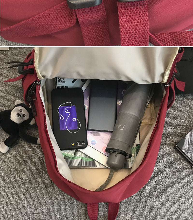 Gothslove Backpacks For Teens Waterproof Collegiate Backpack Large capacity Backpacks For High Schoolers Travel Backpack For Women Men