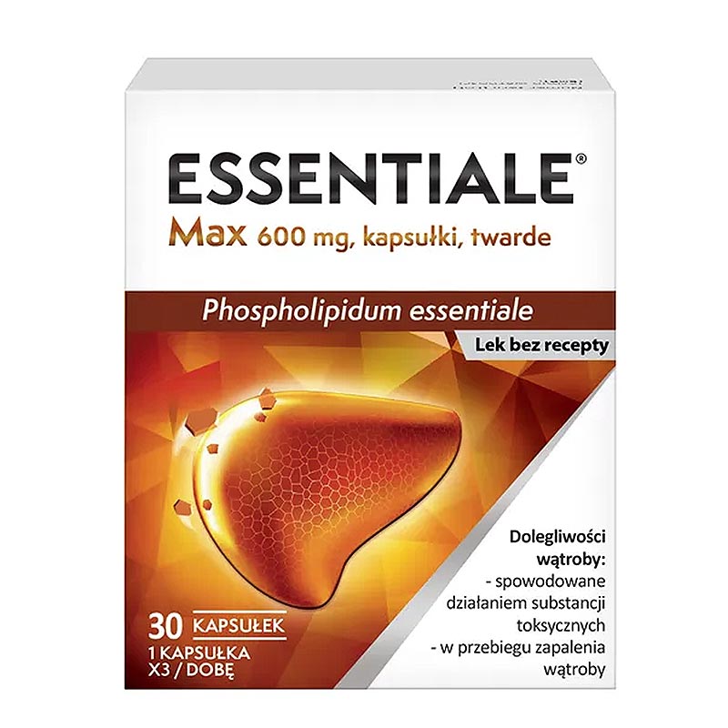 Essentiale Max 600mg, 30 capsules