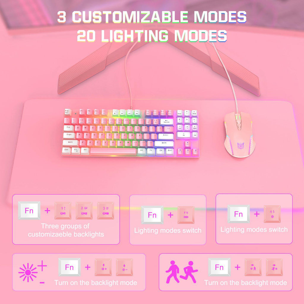 ONIKUMA keyboard mouse set