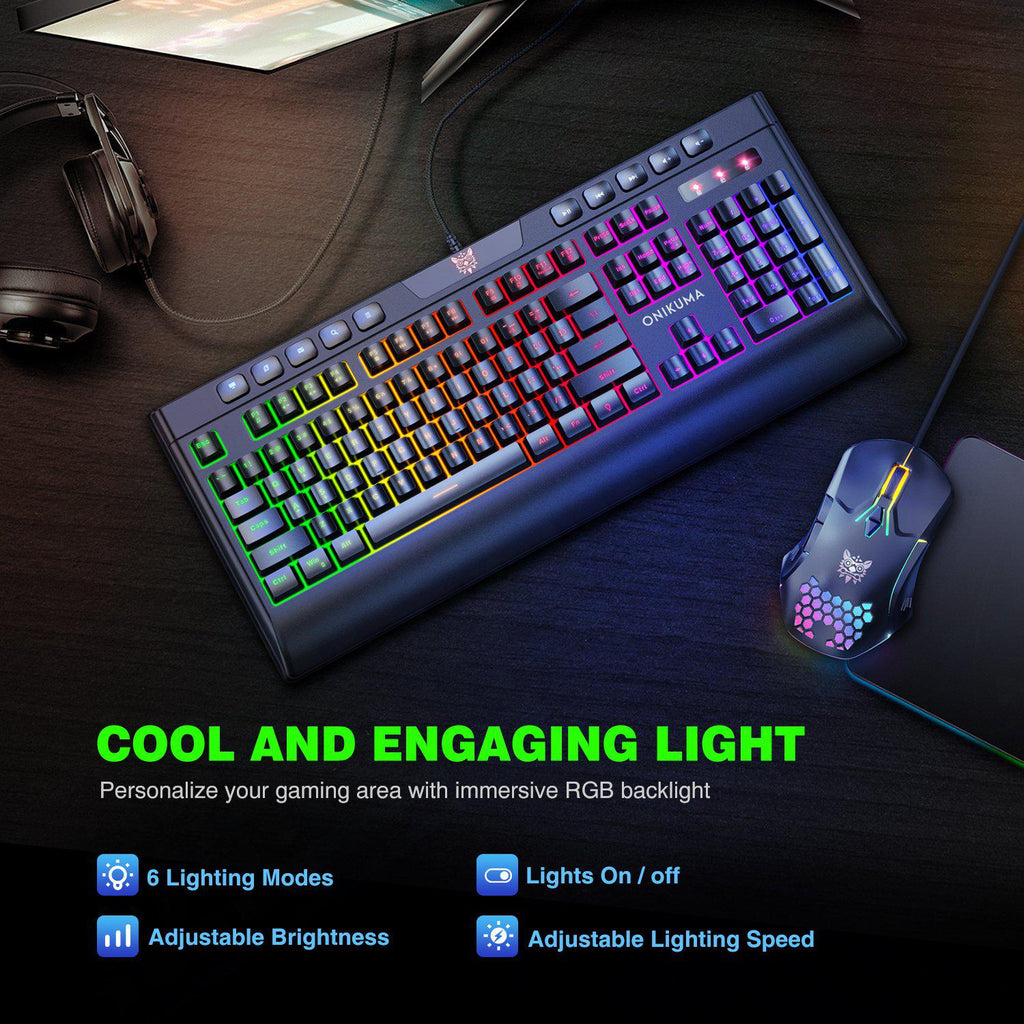 ONIKUMA keyboard mouse set
