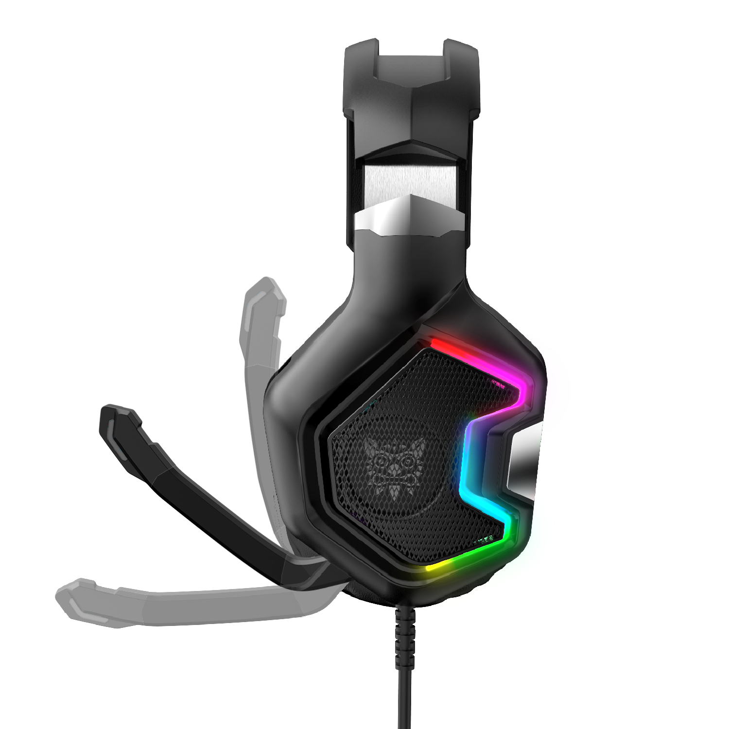 ONIKUMA K10 Pro Professional Wired Gaming Headset with RGB Backlight