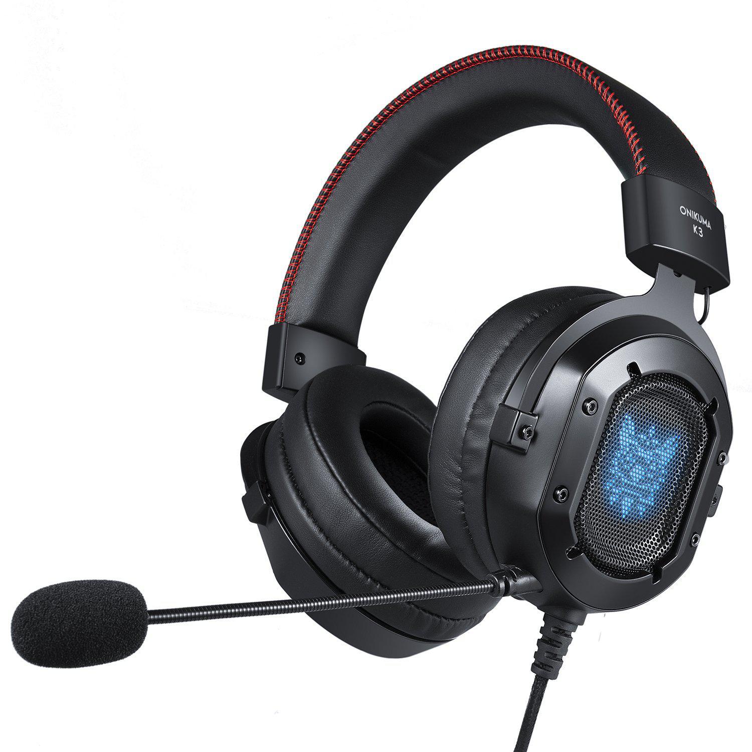 ONIKUMA K3 Wired RGB Light Gaming Headset