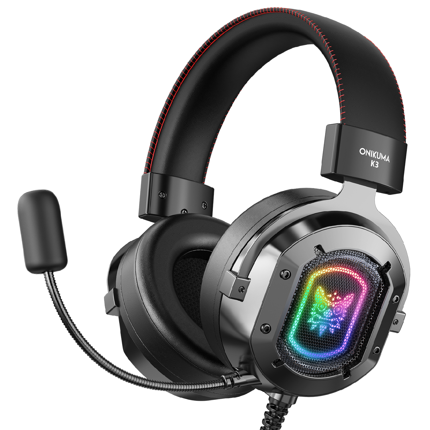 ONIKUMA K3 Wired RGB Light Gaming Headset