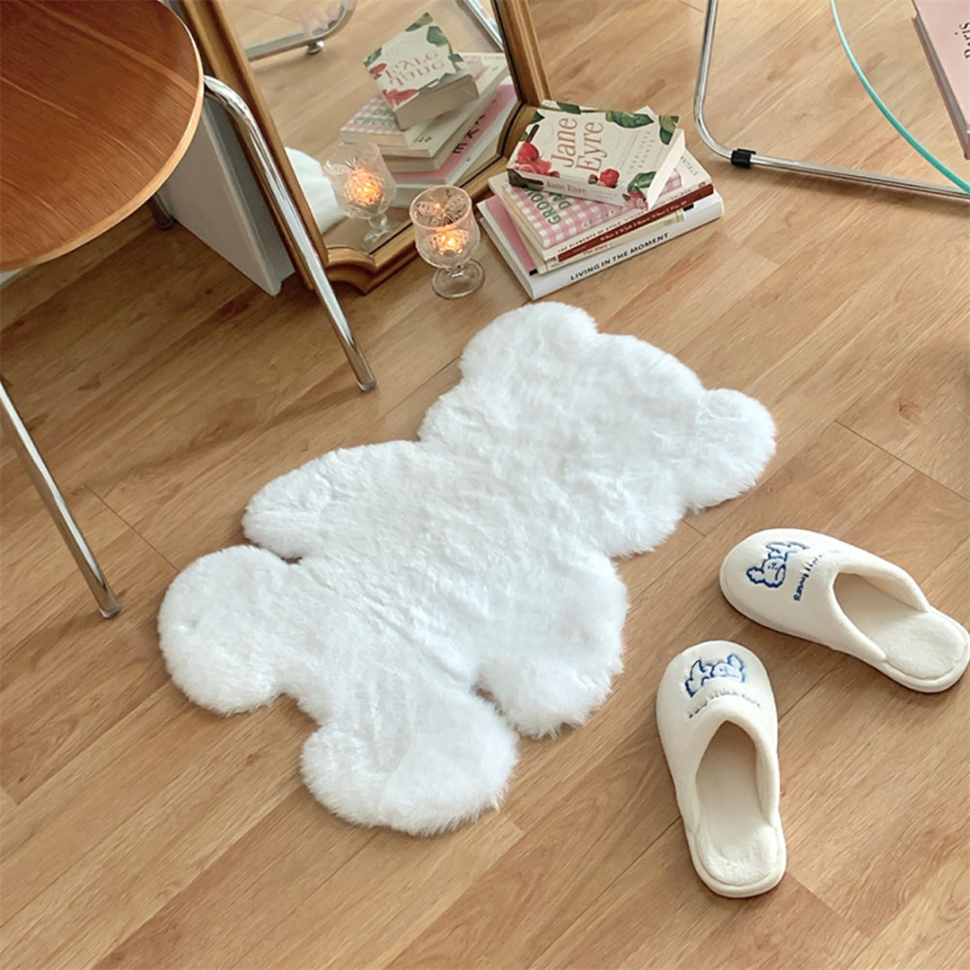 Cute Fuzzy Bear Rugs