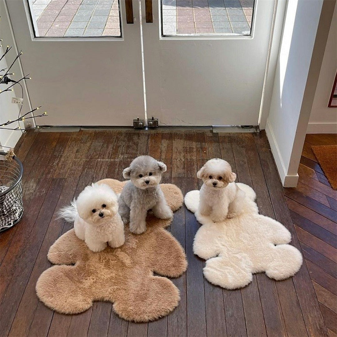 Cute Fuzzy Bear Rugs