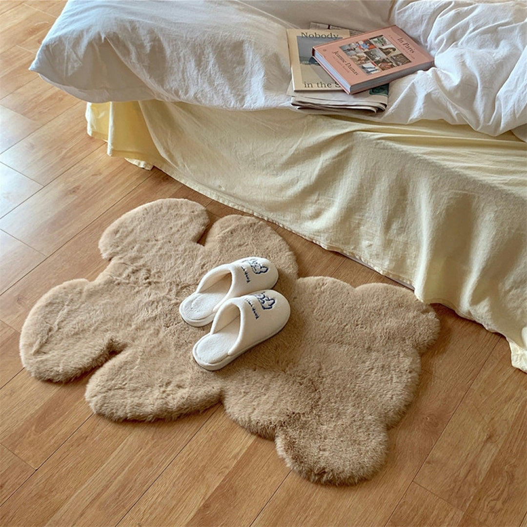 Cute Fuzzy Bear Rugs