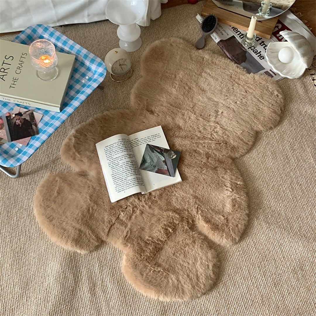 Cute Fuzzy Bear Rugs