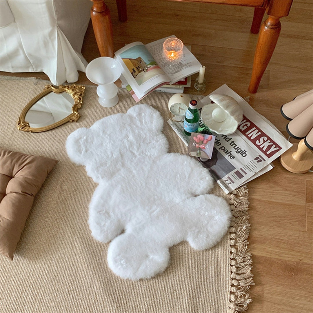 Cute Fuzzy Bear Rugs