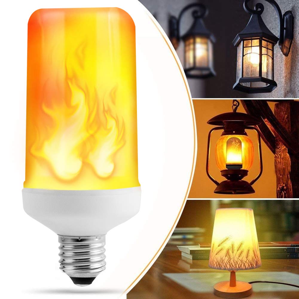 LED Flame Effect Light Bulb