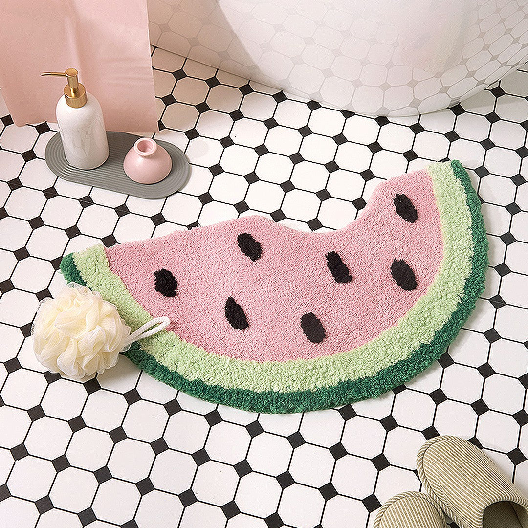 Cute Watermelon Bath Mat