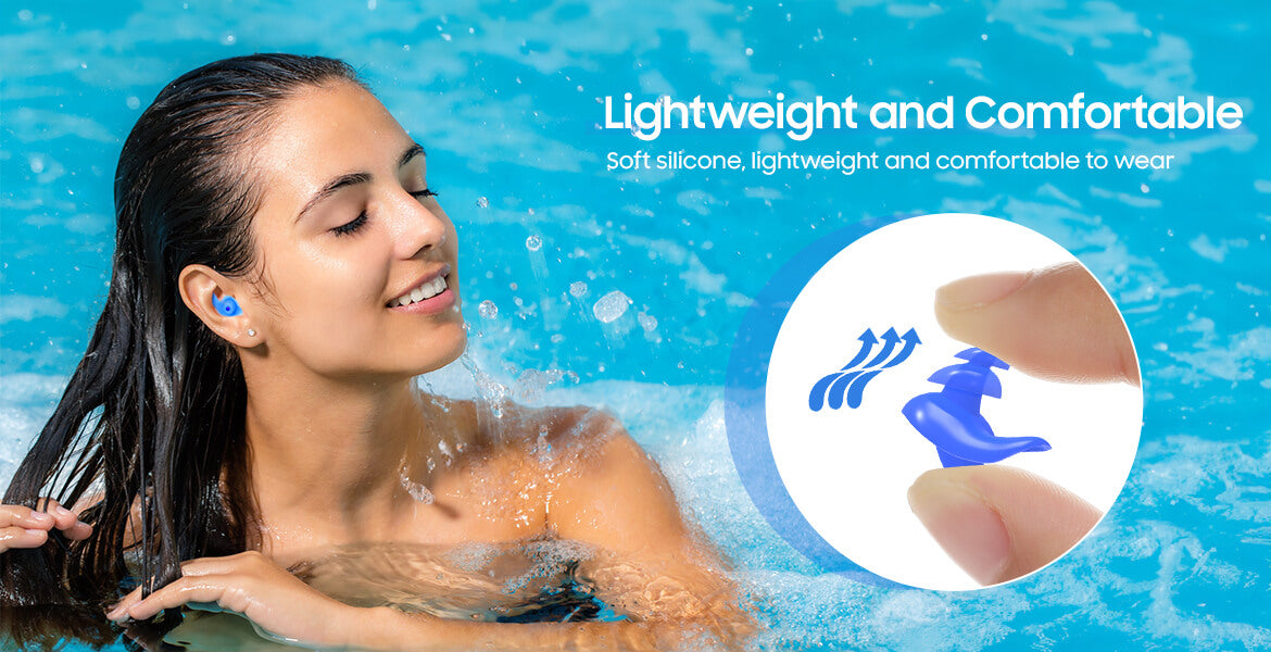 AquaResist Plus Hearprotek Swimming Earplugs for Adults