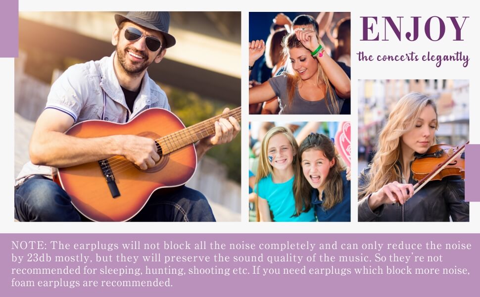 hearprotek concert music ear plugs