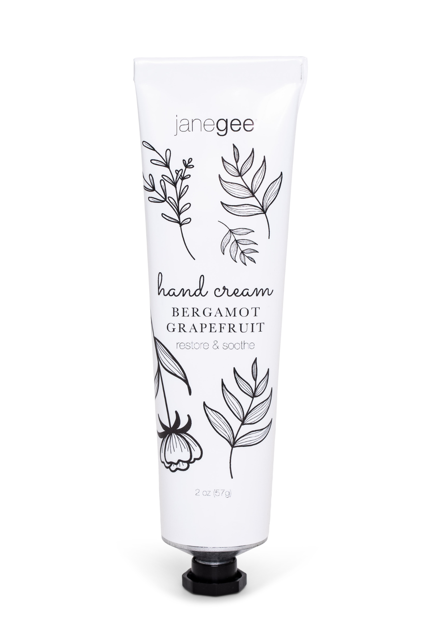 janegee Bergamot Grapefruit Hand Cream (Case Pack of 6)