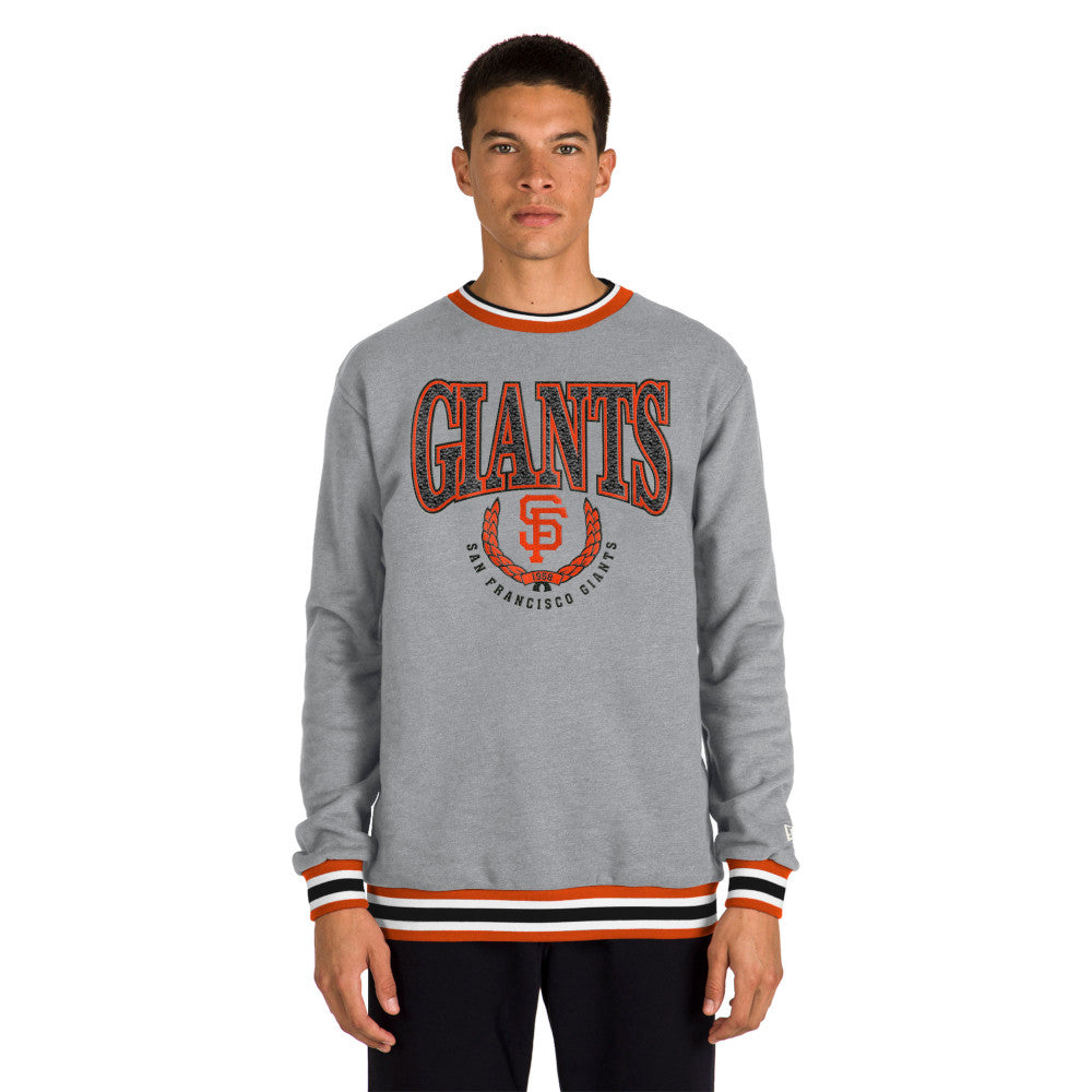 GREY GIANTS NEW ERA CREWNECK SWEATSHIRT