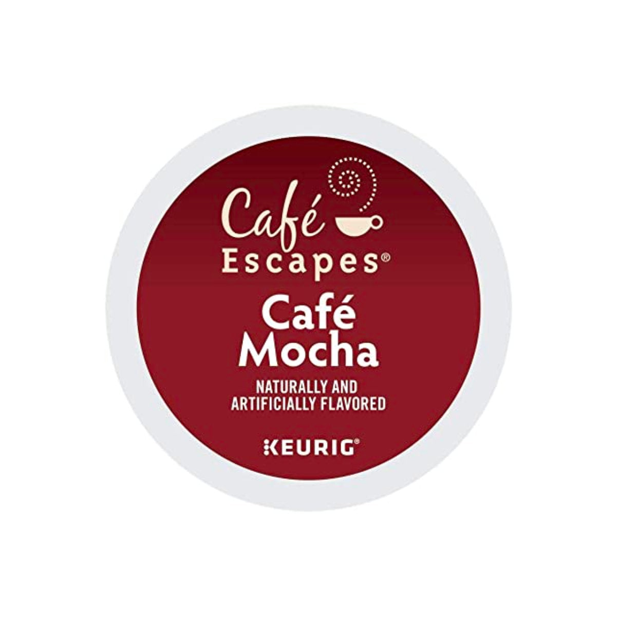 Cafe Escapes Cafe Mocha K-Cup? Pods (Box of 24) - Best Before Sept 24, 2023